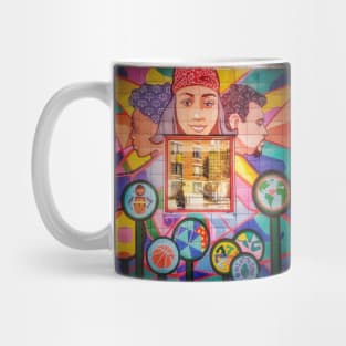 Street Art, Harlem, Manhattan, New York City Mug